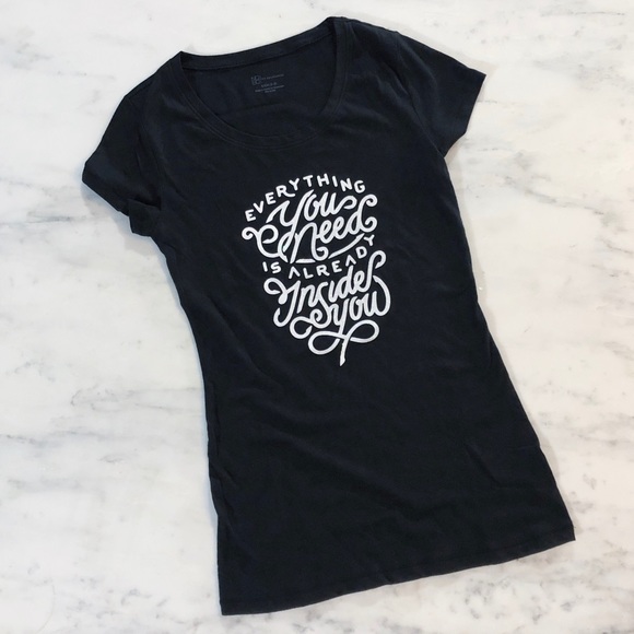 Christian Womens T Shirt - Sparkly Graphic Words - Picture 2 of 8